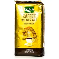 SuperMerchantEU Gina Kaffee Wiener Art Kaffebönor 1