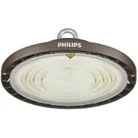 Signify Ledinaire Highbay BY020P 10500lm/840 bländningsskyddad (WB) grå