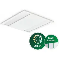 Signify Philips CoreLine infälld armatur RC136B 3600-4500-6000 lm/840 60x60 UGR<19