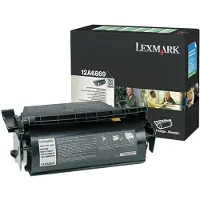 Lexmark 12A6869 svart toner hög kapacitet till etiketter (original)