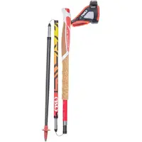TSL Outdoor - Trailstavar - Trail C4 Cork Cross Fire Sht för UnisexUll - Storlek 120 cm - Orange
