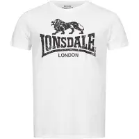 Lonsdale T-shirt svart / vit