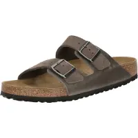 Birkenstock Pantolette 'Arizona' gyttjefärgad