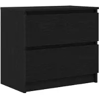 vidaXL TV-bänk svart 60x35x54 cm konstruerat trä