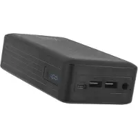 XTPower XT-27000 DC Powerbank 26800 mAh Li-Ion USB, DC-uttag 3,5 mm Svart Statusindikering, Kan laddas och laddas ur samtidigt