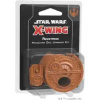 Fantasy Flight Games X-Wing 2nd Edition Miniatures Game Resistance Maneuver Dial UPPGRADERINGSKIT - Strategispel fr barn och vuxna i ldrarna 14+ 2 spelare