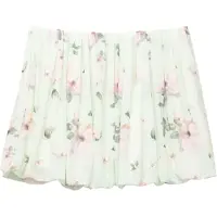 Pull&Bear Kjol grön / mint / rosa
