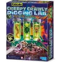 4M Kidzlabs/läskiga Kryp Grävningslaboratorium