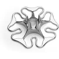 Skultuna Rosen ljusstake silver