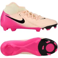 Nike Phantom Luna II Academy MG Prism - Röd/Svart/Pink Blast - Multi Ground (MG), storlek 36