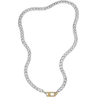 Diesel Halsband guld / silver