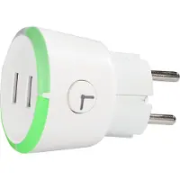 CAPiDi USB-uttag med timer, Capidi, 2 x USB-A