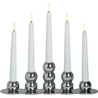Watt & Veke LYKKE ljusstake 28 cm, Chrome