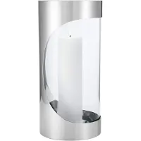 Georg Jensen Chrome Contours ljuslykta 33cm 10020463