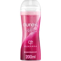 Durex - massageolja och glidmedel - guarana - 200ml