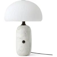 Vipp Bordslampa , dimbara, Vit, Vardagsrum, Glas