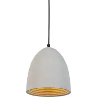 Paul Neuhaus Hänglampa Eton, dimbar, Aluminium / grå / zink, Sovrum, Betong, Pendellampa
