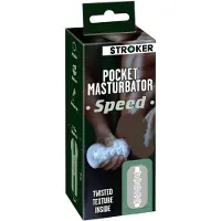 You2Toys STROKER Speed - konstgjord rumpa masturbator (genomskinlig)