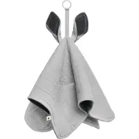 BIBS Snuttefilt - 40x40 cm - Känguru - Cloud/Iron - - One Size - Snuttefilt