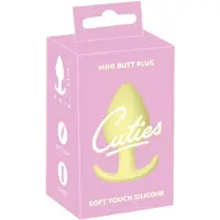 Cuties Mini Butt plug Yellow