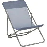 Lafuma Maxi Transat Batyline Iso Solstol Blue Ocean - Solstolar & Solsängar Polyester Hav