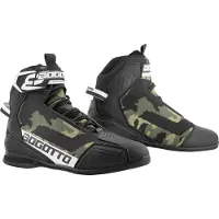 Bogotto Tokyo Camo perforerade motorcykelskor