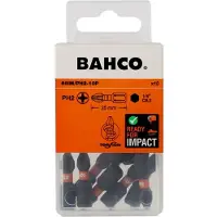 Bahco Impulsvridmunstycke 66IM/PH2-10P; PH2; 10 st.