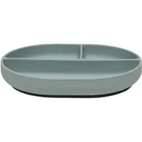 OYOY Tallrik - Enkei Suction - Silikon - Dusty Blue - - One Size - Tallrik
