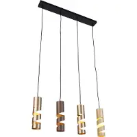 TRIO Lighting Hänglampa Stream, dimbar, Multifärgad, Vardagsrum / matsal, Metall, Modern, Pendellampa