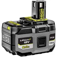 Ryobi RB1880T, Batteri, Litium-Ion (Li-Ion), 8 At, 18 V, , Flerfarvet