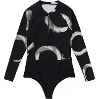 Mystic Jayde One Piece 2 Mm Långärmad Shorty Med Dragkedja Fram För Dam