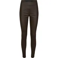 Mos Mosh Leggings 'MMLucia' gyttjefärgad / svart