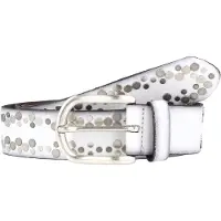 Vanzetti Bälte grå / silver / off-white