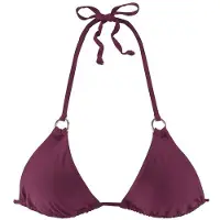 LASCANA Bikiniöverdel 'Kati' bordeaux