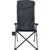 Uquip - Campingbord och campingstolar - Justy XL Seat för Unisex - Svart