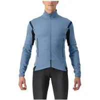 Castelli Perfetto Ros 2 Convertible Blue Jacket, Size S