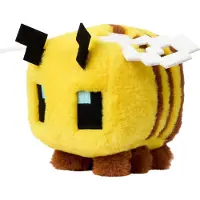 Mattel Minecraft Plyschleksak Bee Soft Doll Inspirerad av en Minecraft-filmkaraktr 8-tums samlarobjekt