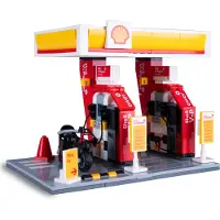 Jamara CaDA Shell Gas station, Byggsats, 8 År, 305 styck, 590 g