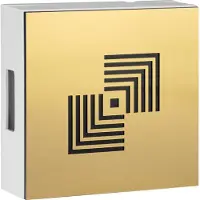 Grothe 46024 Gong 80 dBA Vit, Mässing