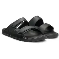 HUGO Logo sandals with double touch-closure straps
