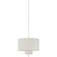 New Works Taklampa , Margin, dimbara, Vit, Matsal, Tyg / textil, Skandinavisk