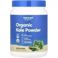 Nutricost , ekologiskt grönkålspulver, utan smak, 16,2 oz (454 g)