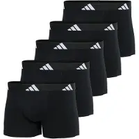 Adidas Kalsonger Active Flex Cotton 5-pack - Svart, storlek Medium