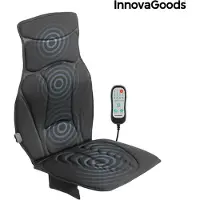 InnovaGoods Massagedyna med 5 massageinställningar och värmefunktion / värmemassagedyna / massagedyna för stol