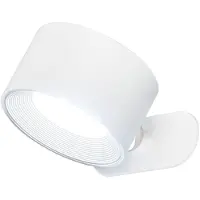 FISCHER&HONSEL GMBH LED vägglampa Magnetic, dimbar, Vitt / opal, Vardagsrum / matsal, Syntetmaterial, Modern, LED-vägglampa, vägglampa inomhus