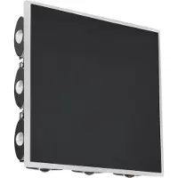 Globo LED vägglampa Saidy, Svart, Vardagsrum / matsal, Metall, Modern, LED-vägglampa, vägglampa inomhus