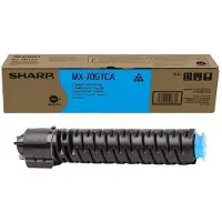 Sharp MX-70GTCA cyan toner (original)