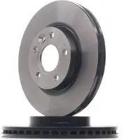 TRW Bromsskiva DF6536 fram, ventilerad, 1 Stycke