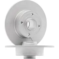 FERODO Bromsskiva DDF1369C-1 bak, full, 1 Stycke