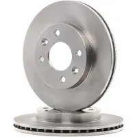 FERODO Bromsskivor DDF158 fram, ventilerad, 2 Stycke